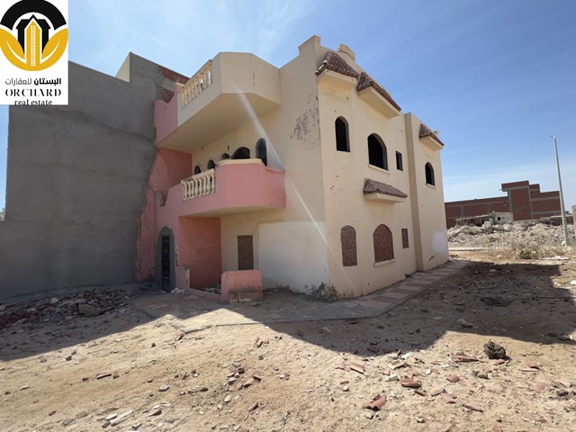 Unfinished villa for sale, Mubarak 6, Hurghada